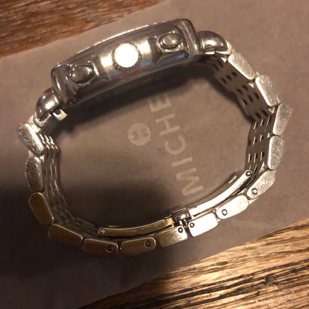 Michele Deco Day Mother of Pearl Diamond Watch - Picture 4 of 5